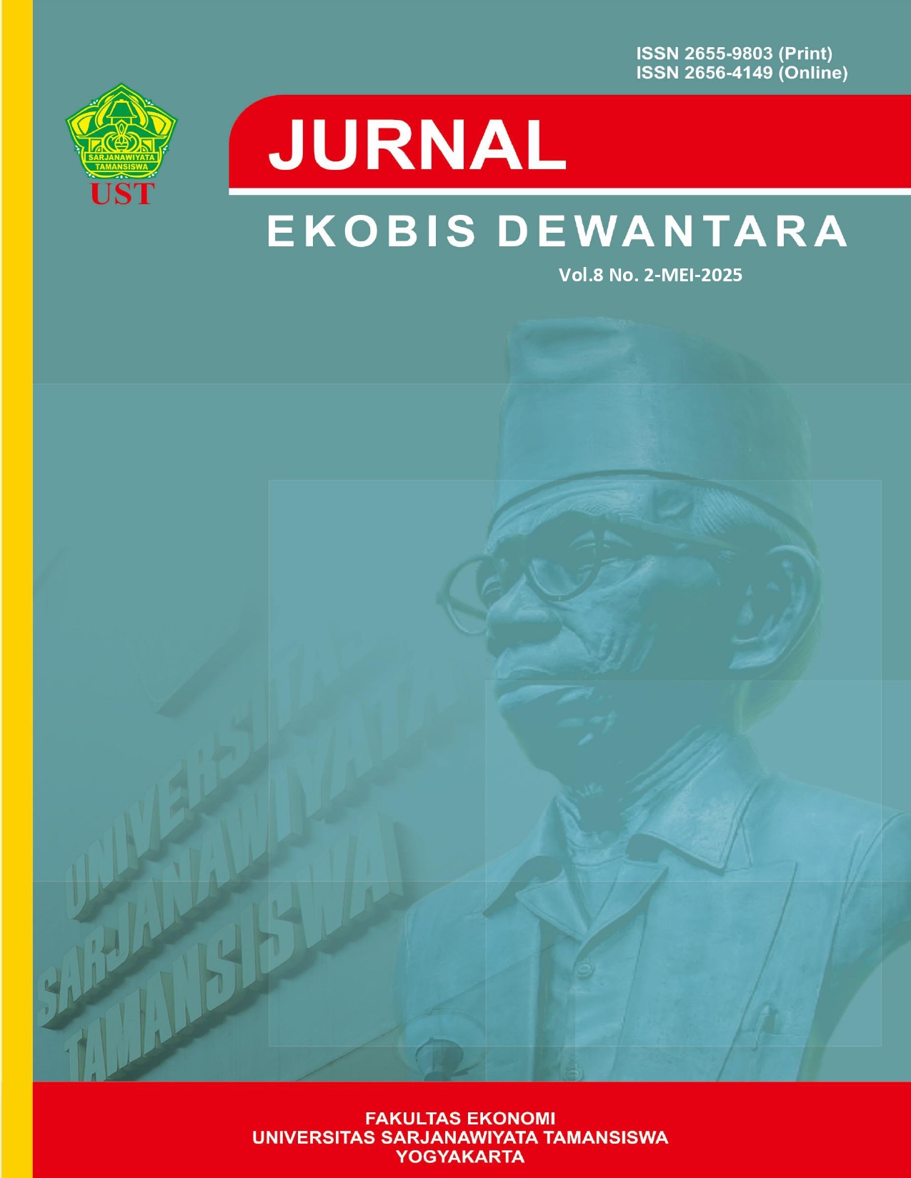 					View Vol. 8 No. 3 (2025): JURNAL EKOBIS DEWANTARA
				